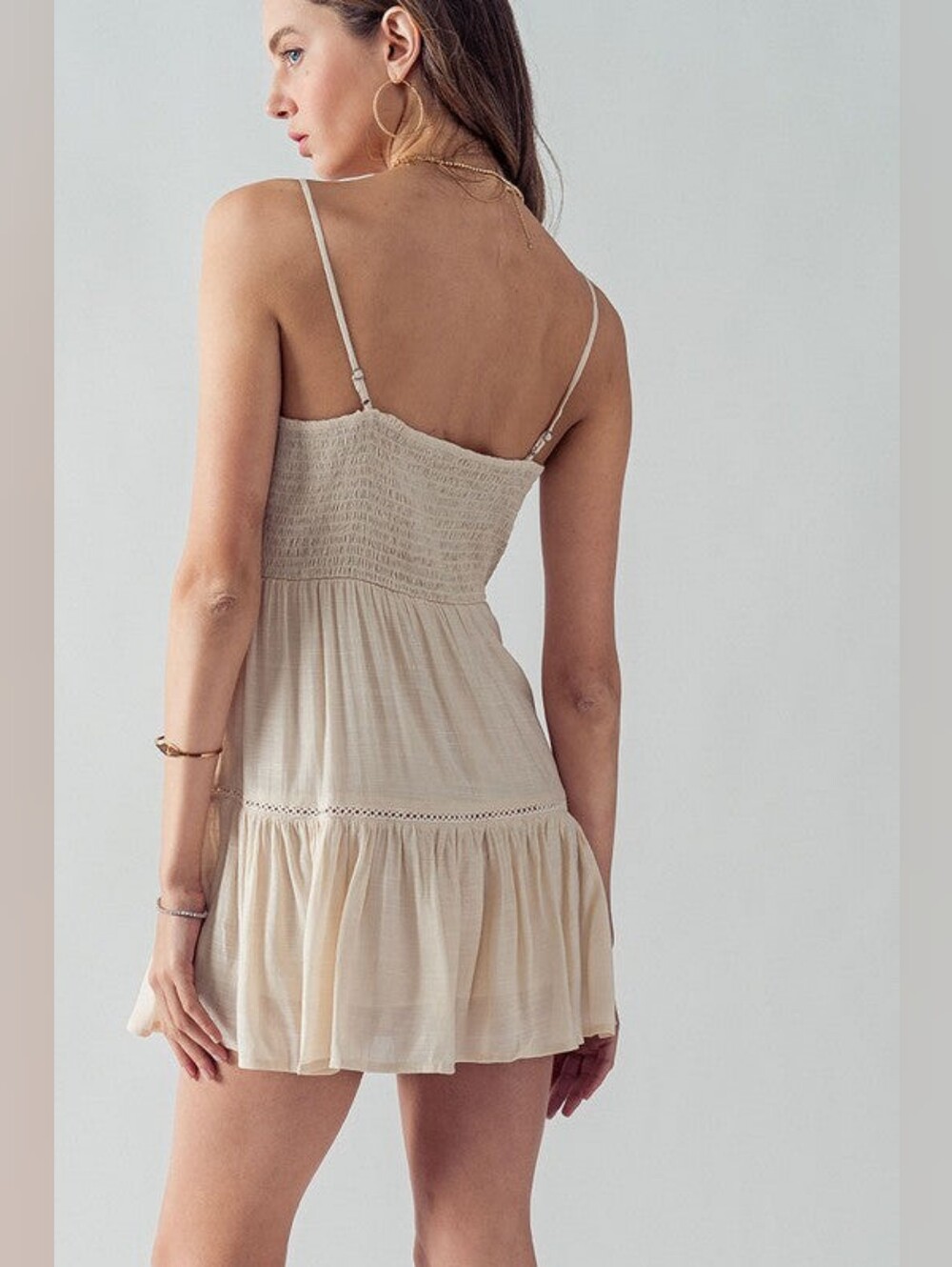 Love Tree Ruffled Mini Dress - Picture 2 of 3